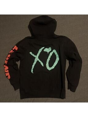 The weekend black XO hoodie
